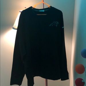 carolina panthers oversized sweatshirt